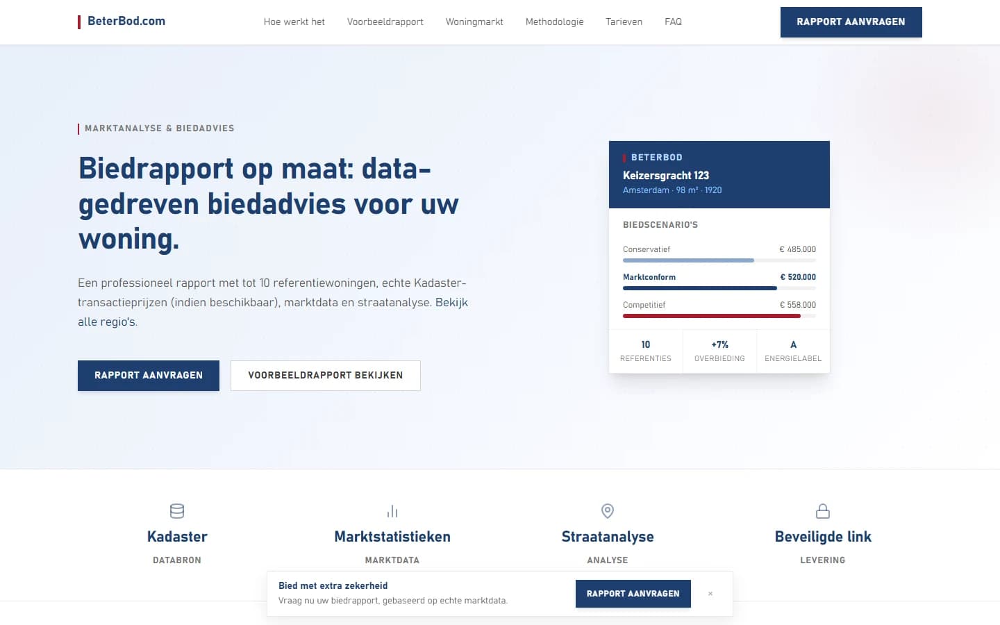 Homepage van BeterBod